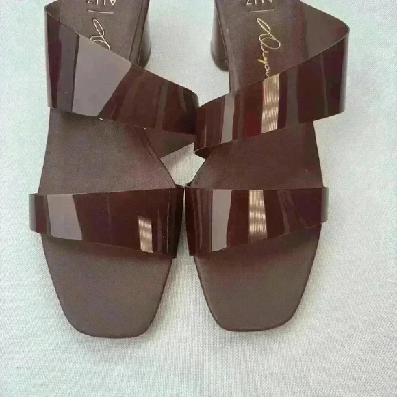 NWT Naturalizer Illuminate Heel Sandal Summer Shoe Shade 1 Deep Size 9 - Picture 5 of 8